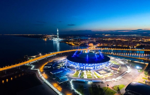 אצטדיון סנקט פטרבורג – אחד המועמדים לארח משחק הגמר של ליגת האלופות אופ"א